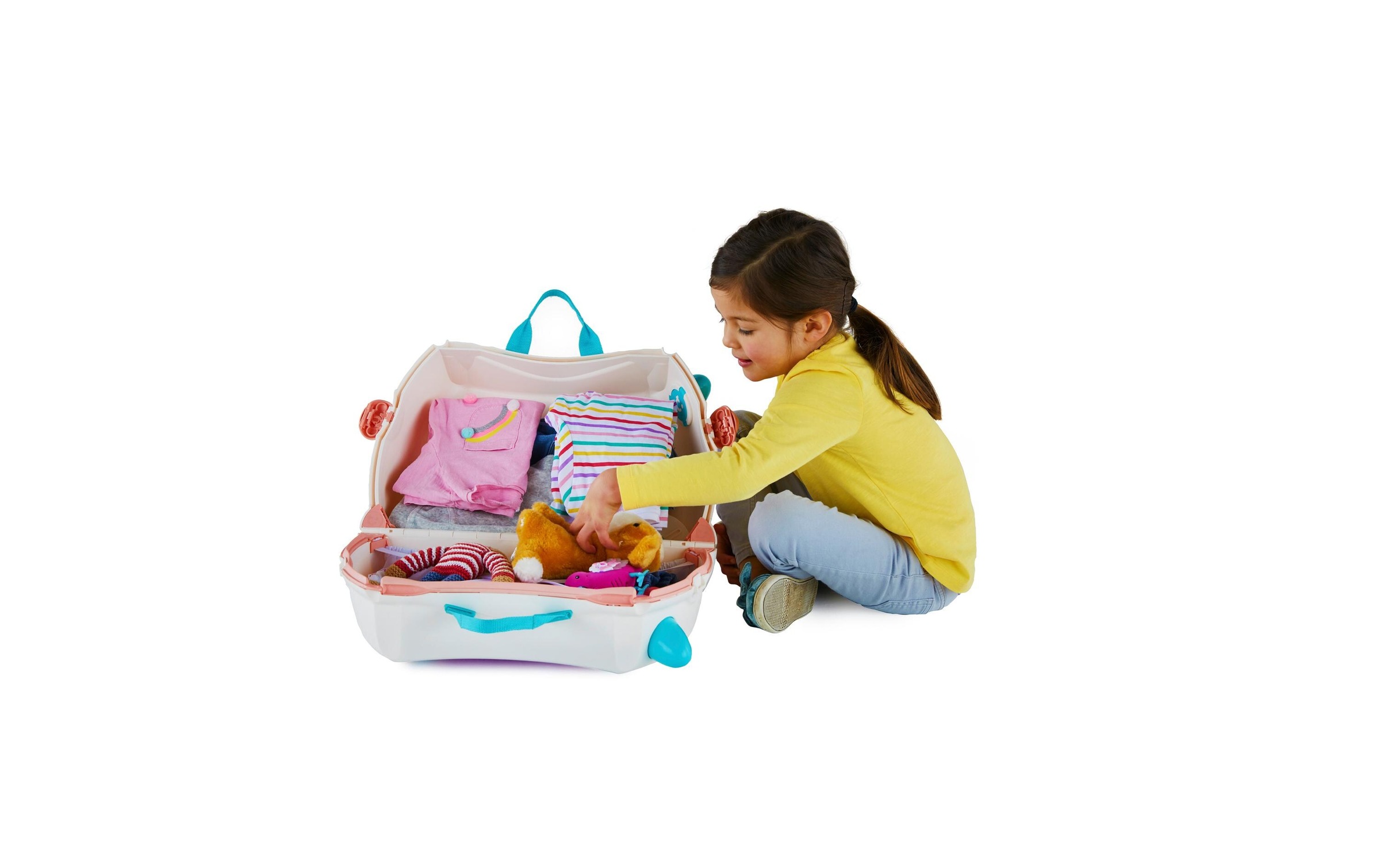 TRUNKI Trolley »Lola Llama« 4 Rollen