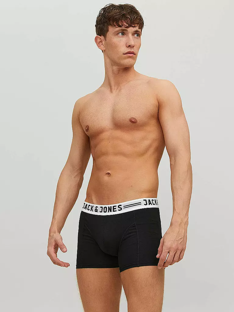 JACK & JONES Pants 3er Pkg Sense schwarz
