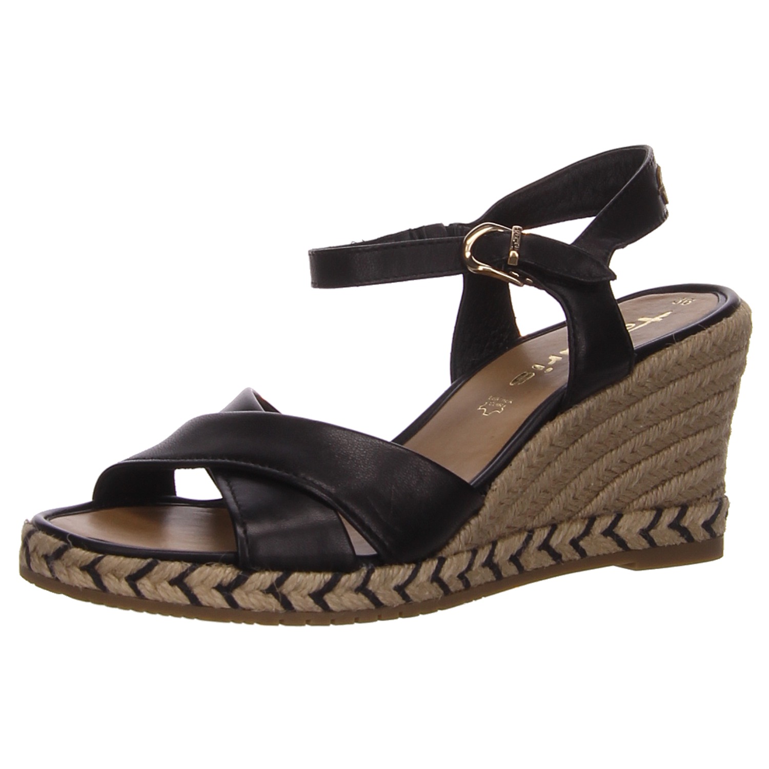 Tamaris Keilsandaletten black schwarz