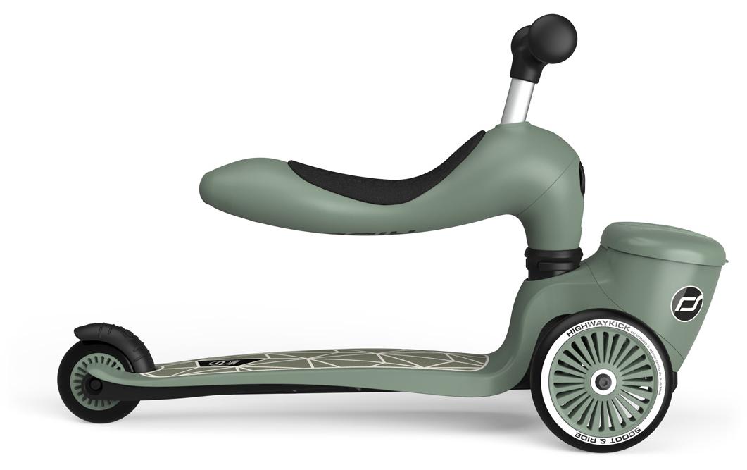 Stuntscooter Green lines Grün<br>Scooter mit Sitz