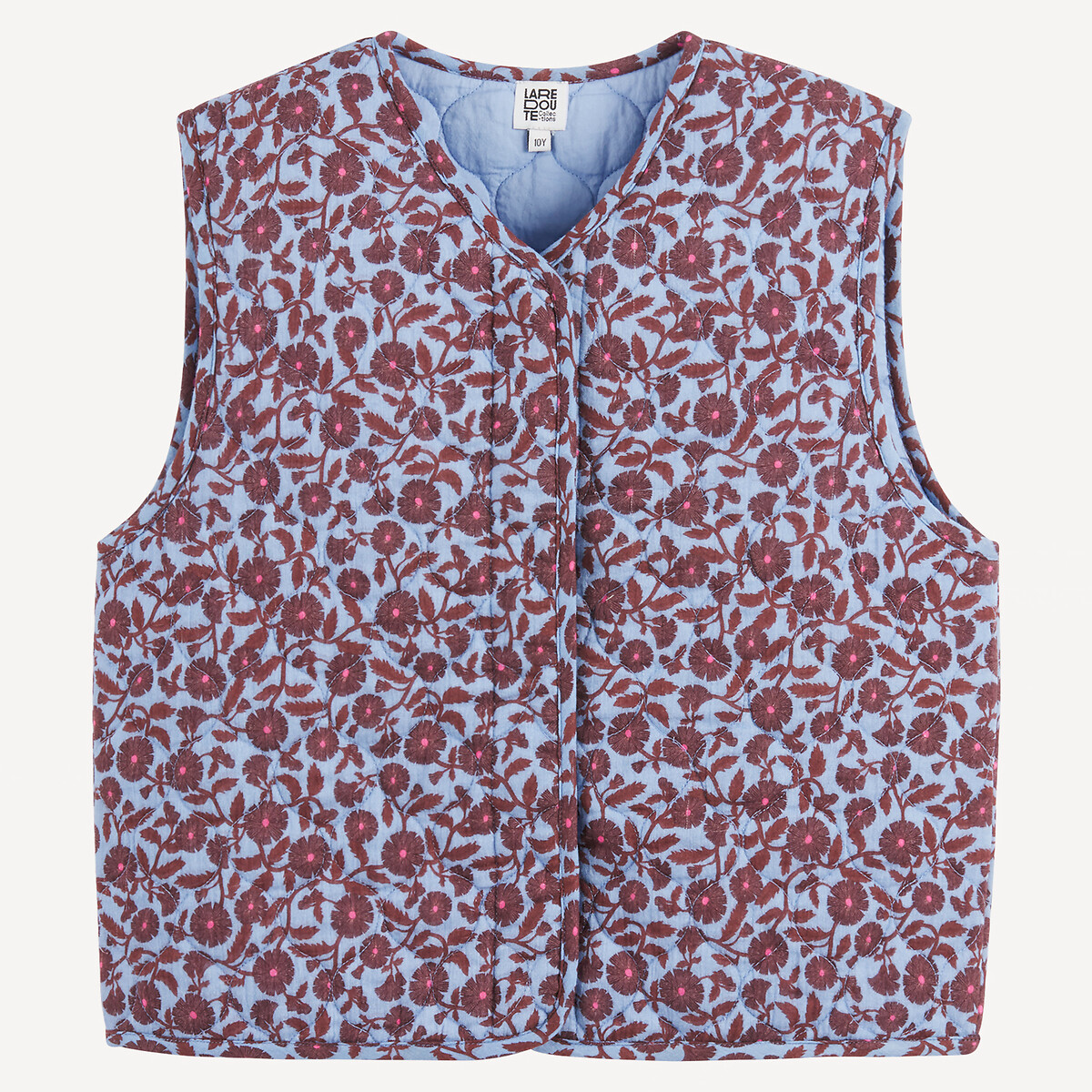 COLEÇÕES LA REDOUTE<br>Cardigã acolchoado com estampa floral