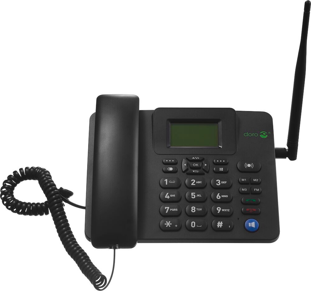 Doro 4100H GSM Tisch Telefon schwarz