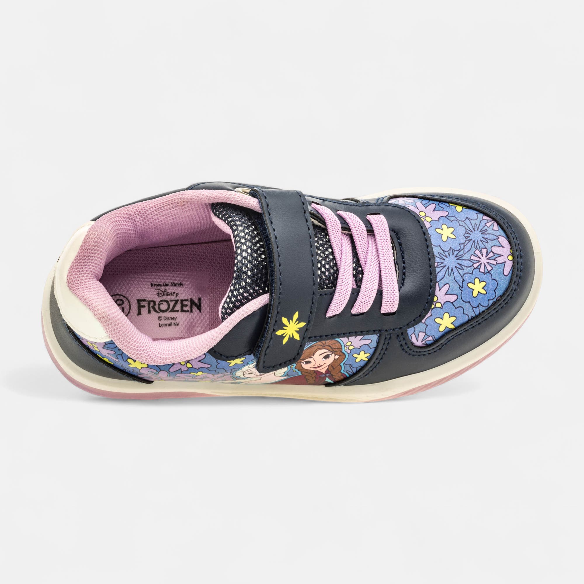 Baskets Fille bleu marine