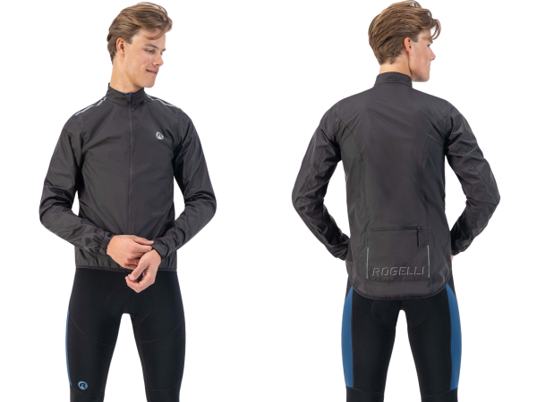 Rogelli Core Regnjakke, Black