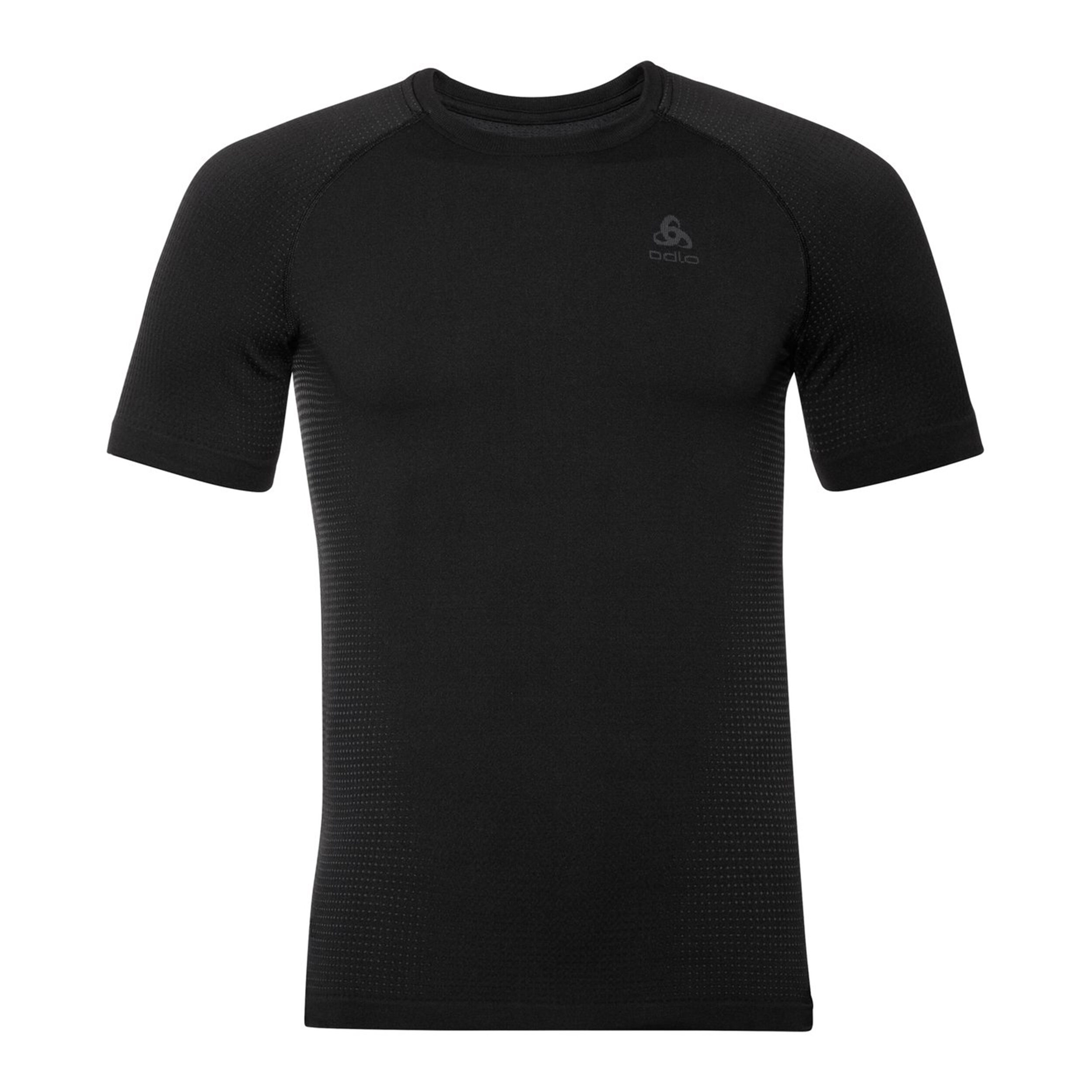 Odlo Performance Warm Eco BI Top Crew Neck T-shirt Hommes - Noir
