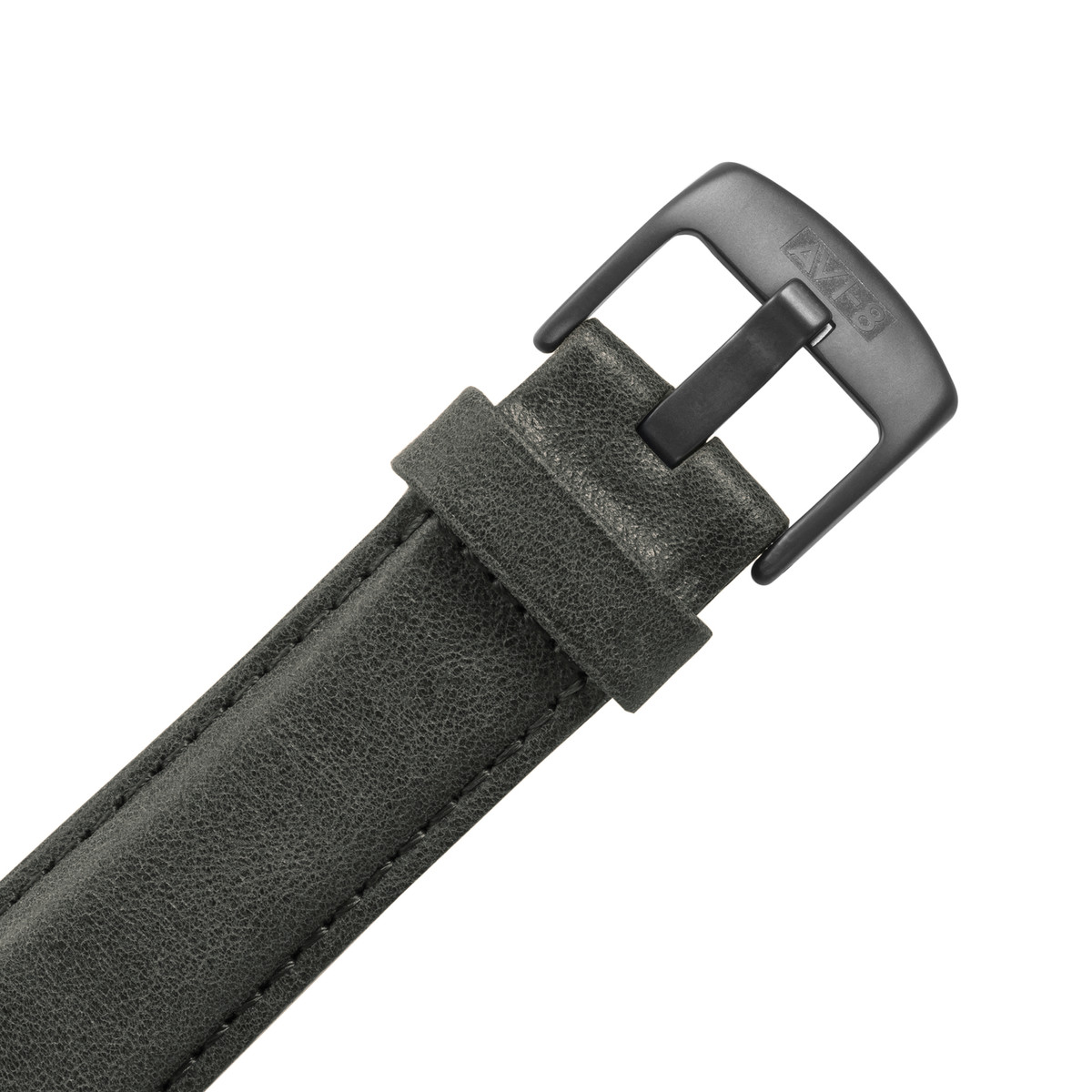Montre AVI 8 Hawker Hurricane homme acier bracelet cuir gris
