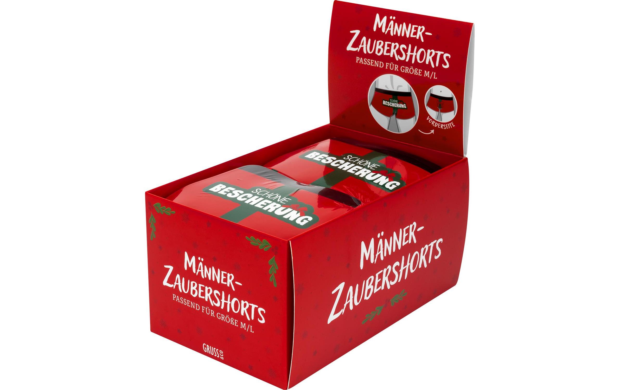 Boxershorts Schöne Bescherung Grösse M/LMänner-Zauberunterhose