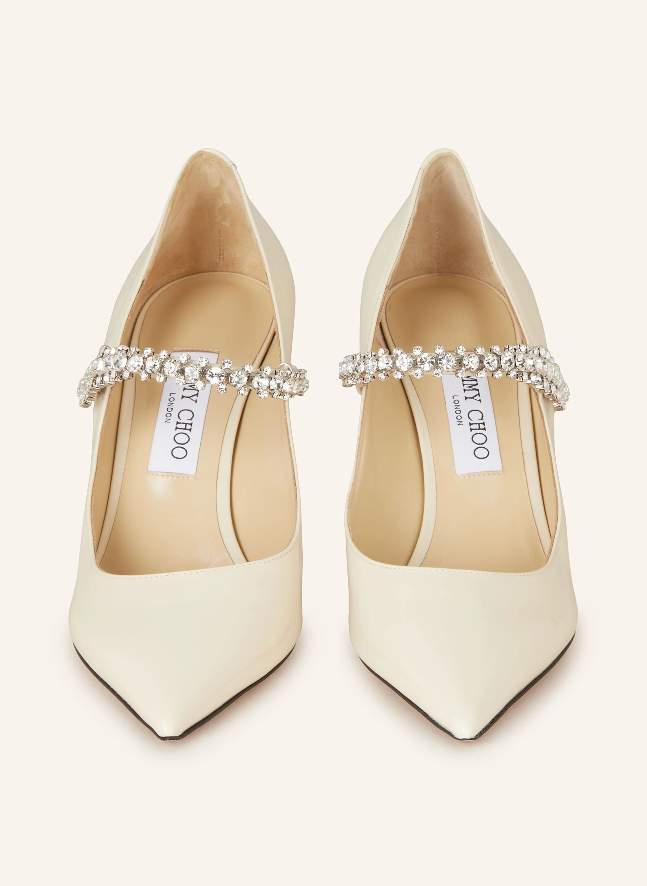 JIMMY CHOO Slingpumps BING 85 mit Schmucksteinen