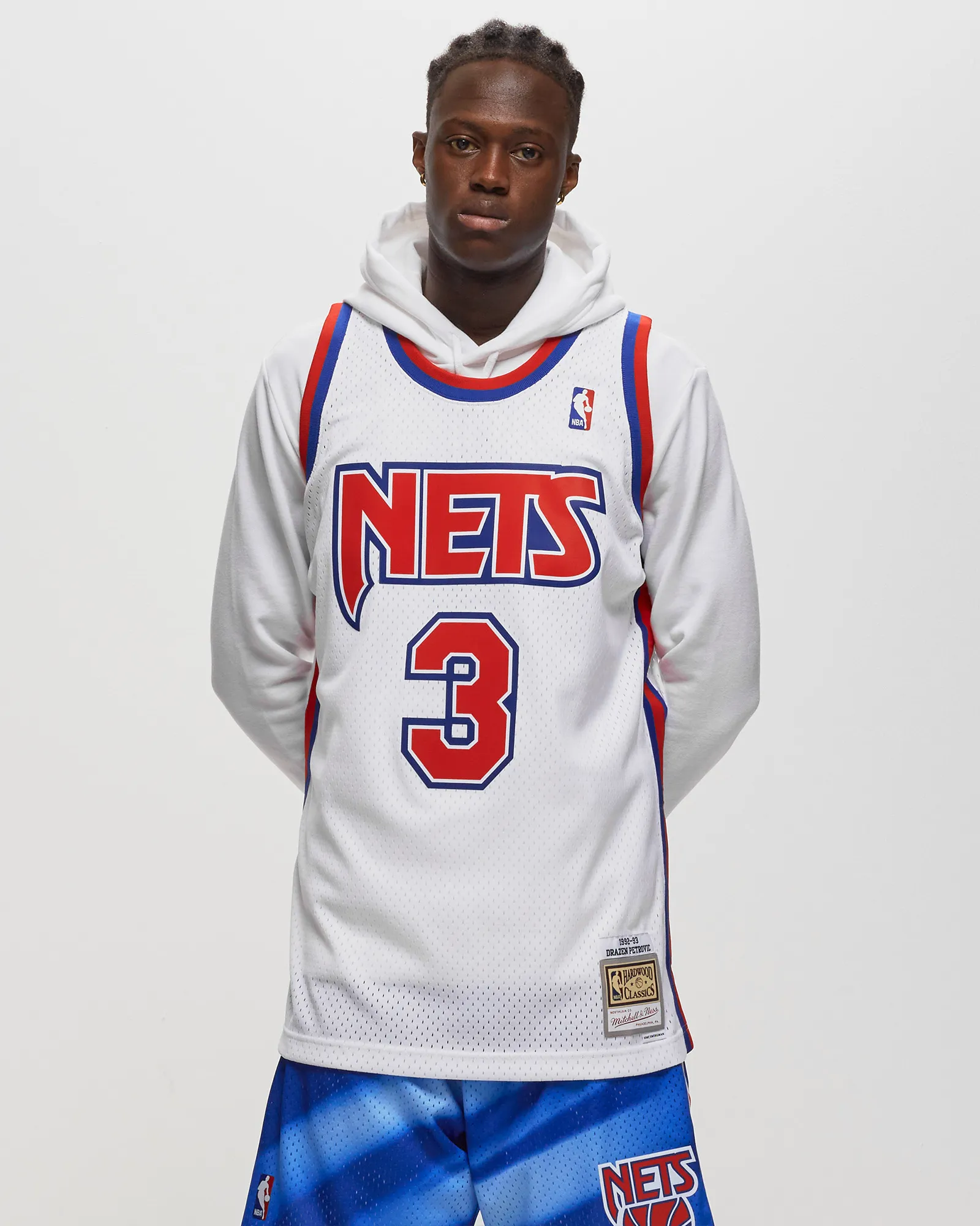 Mitchell & Ness NBA Swingman Jersey New Jersey Nets 1992-93 Drazen Petrovic #3