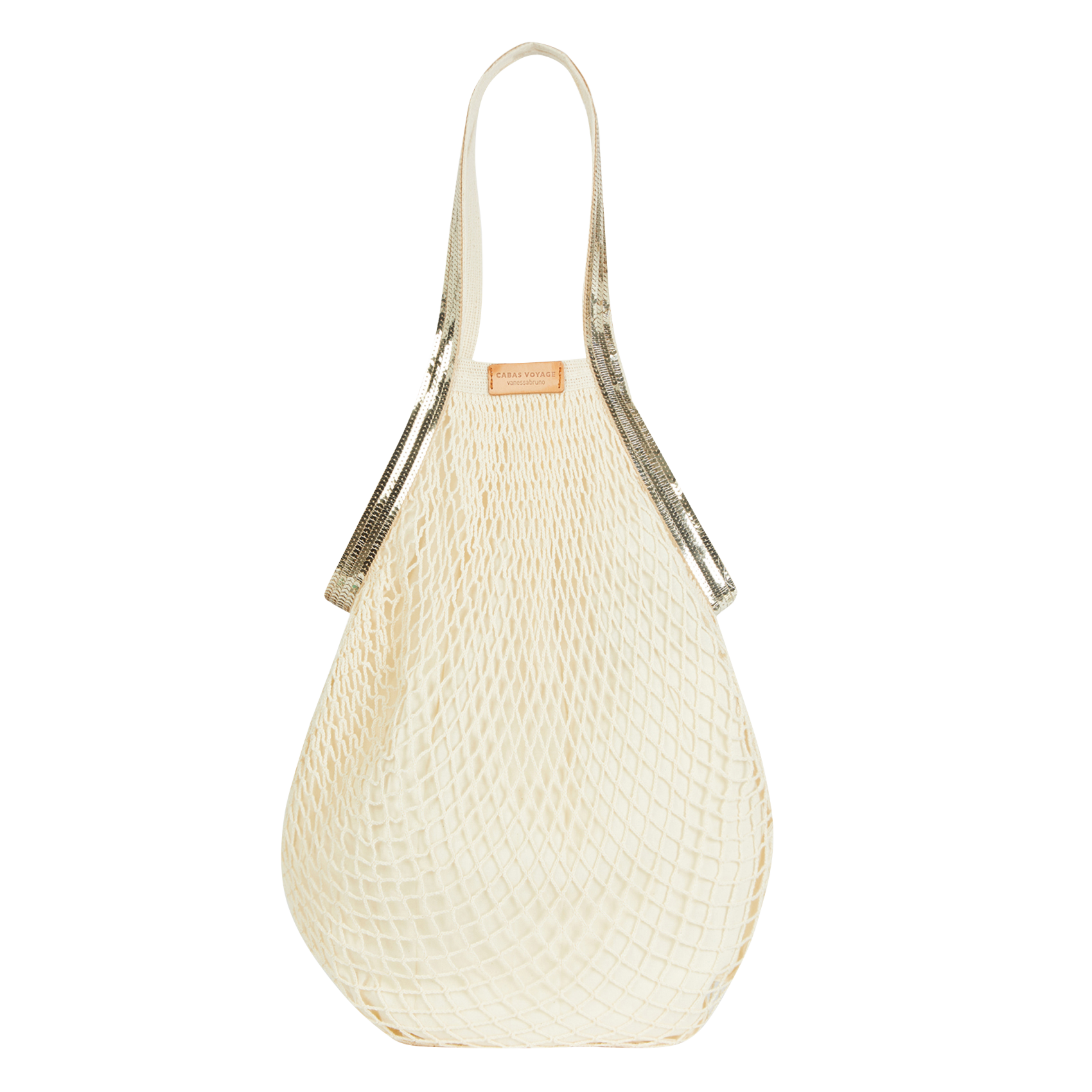 Sac filet en coton bio | Jaune