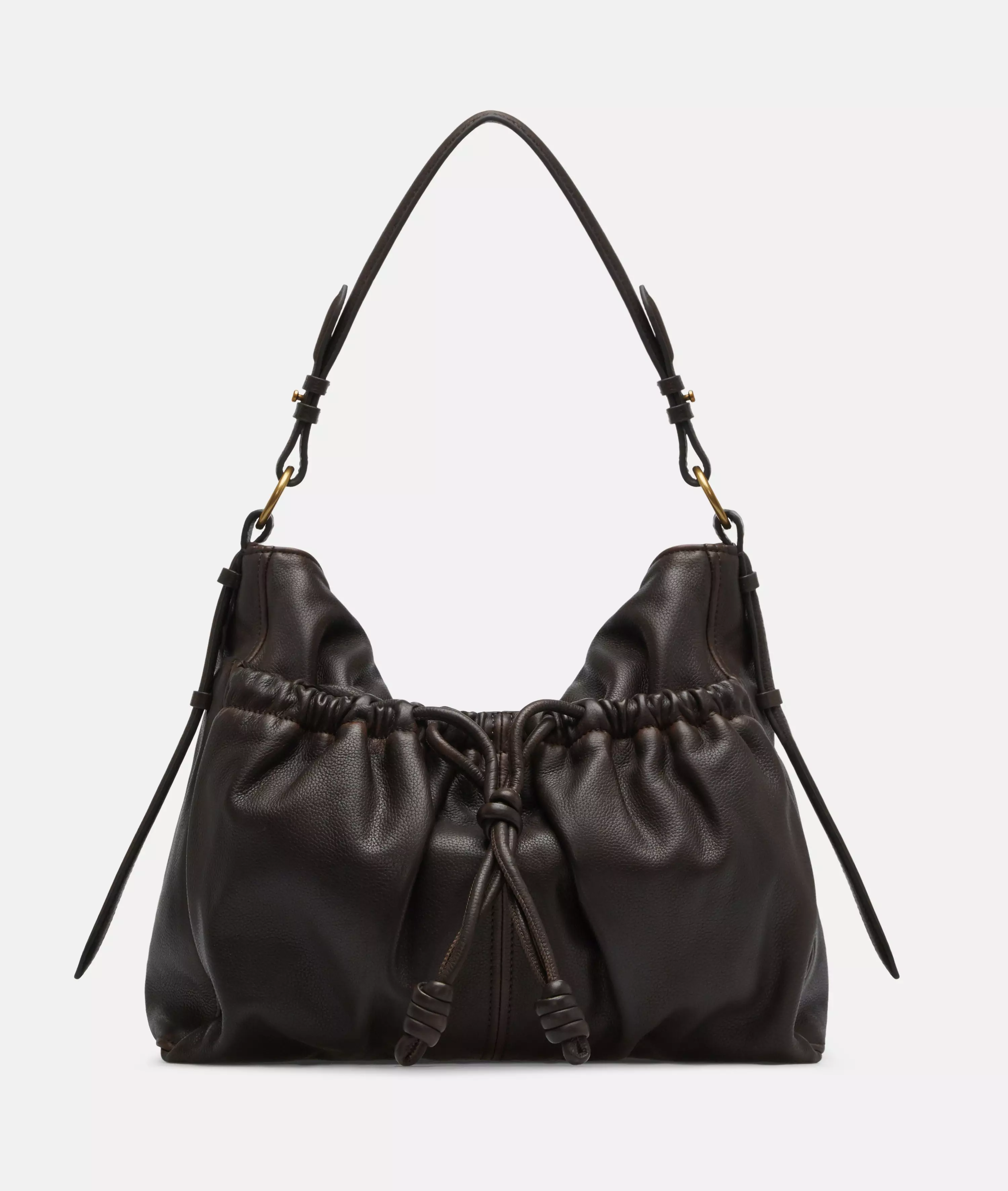 Elya Hobo M Spacious hobo bag with a vintage effect