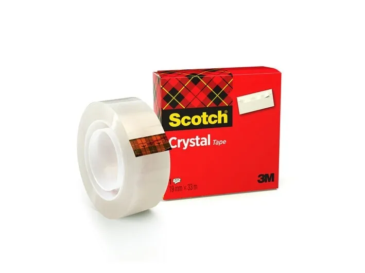 Tape 3M 600 Scotch klar 19mmx33m