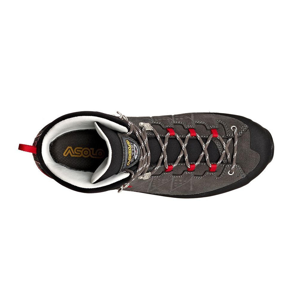 Asolo TRAVERSE GV - Chaussures trekking Homme grafite/rosso