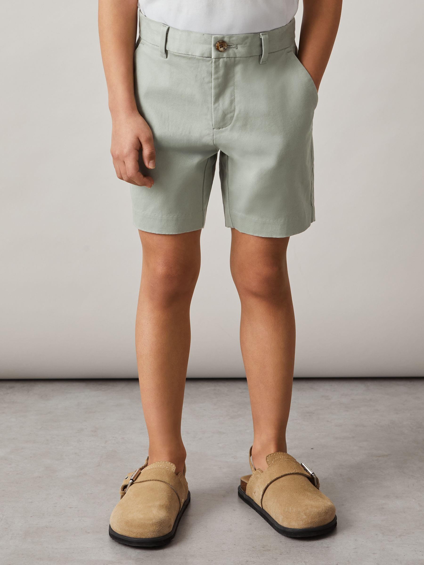 Reiss Wicket Korte chino met stretch