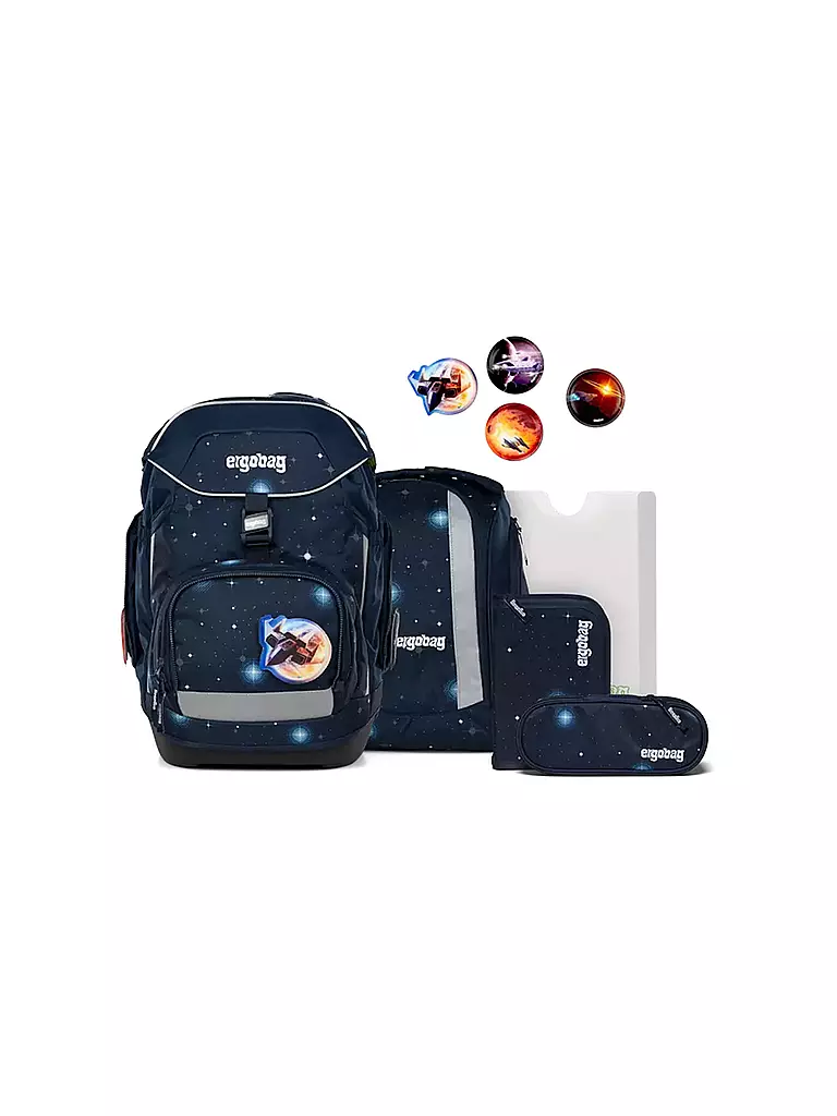 ERGOBAG SChulrucksack 6-teilig Pack KoBärnikus dunkelblau