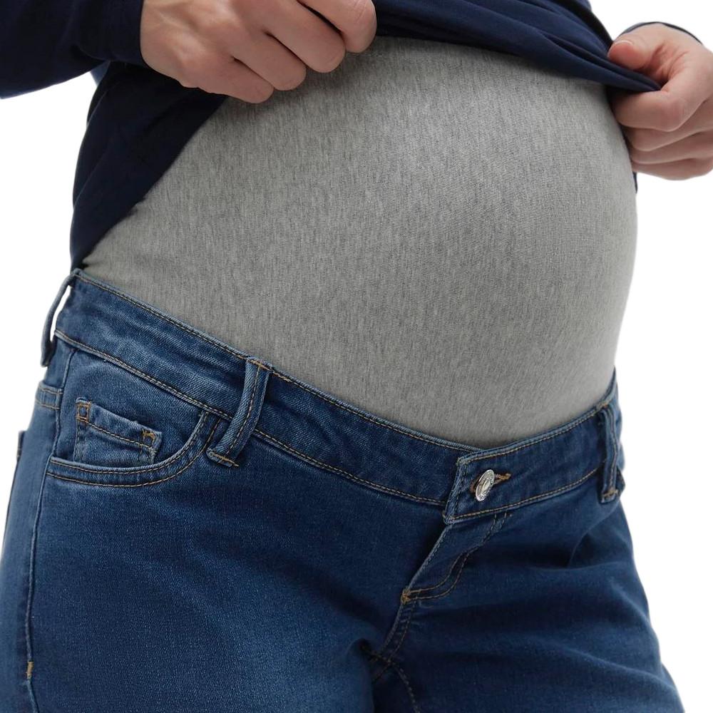 Vero Moda Maternity Jean Bleu Femme Vero Moda Maternity Bumpband
