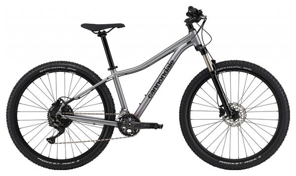 VTT Semi-Rigide Femme Cannondale Trail Women's 5 Shimano Deore 10V 27.5'' Gris Violet Lavender