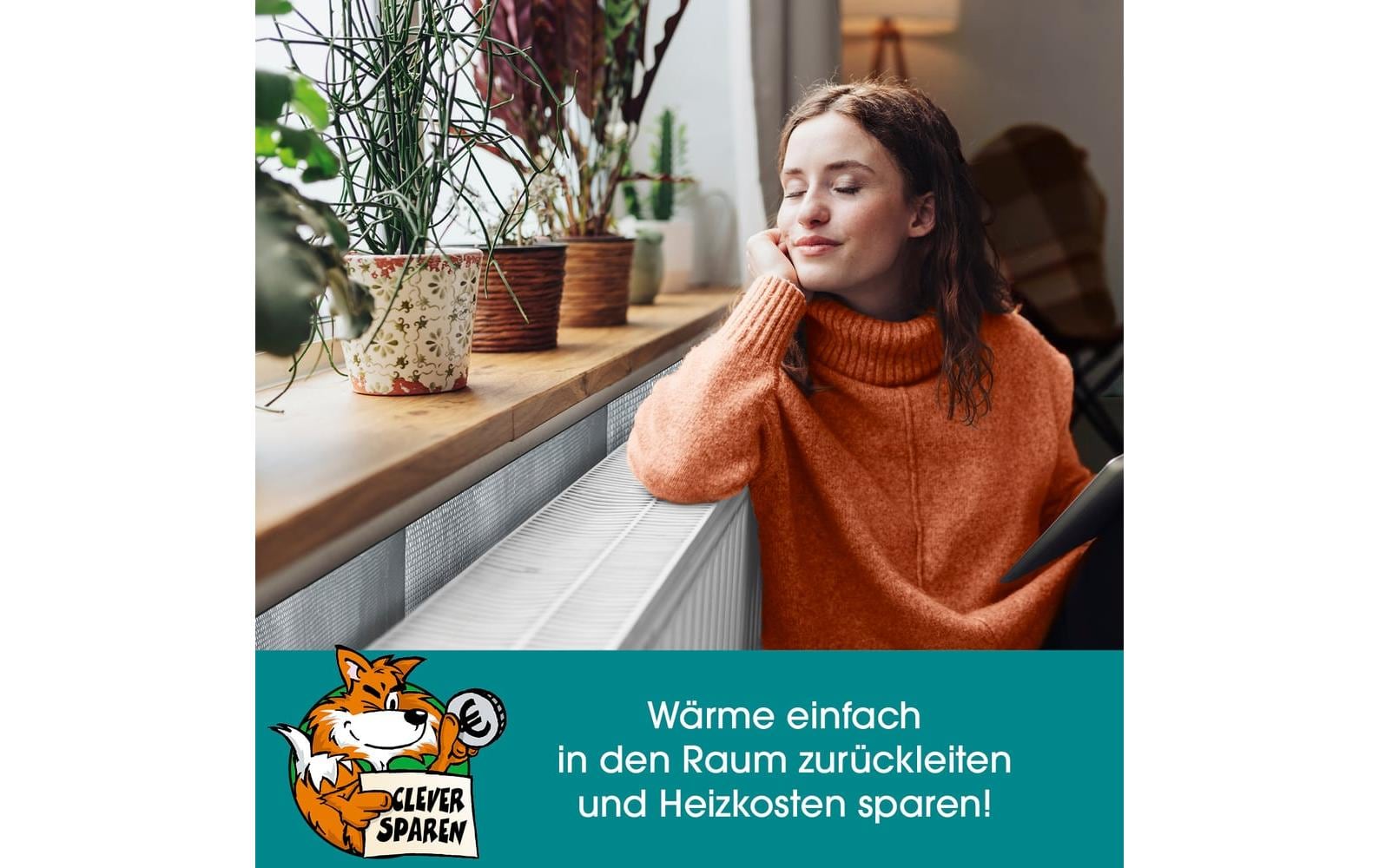 Wärme-Reflexionsfolie zuschneidbar – SilberWärmedämmung für Heizkörper 70 x 100 cm