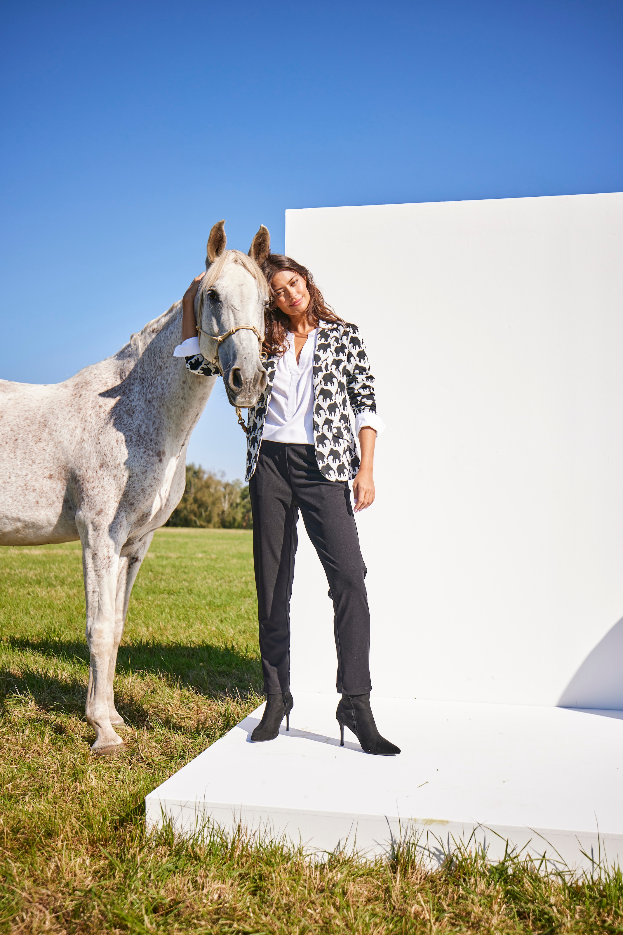 Aniston SELECTED Longbluse , mit extra-langen Manschetten