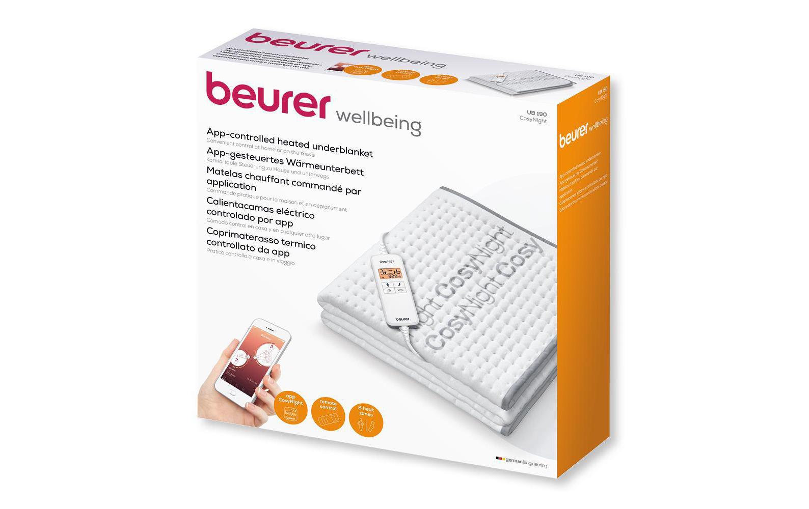 Wärmeunterbett UB 190 CosyNight<br>Matratzenheizung