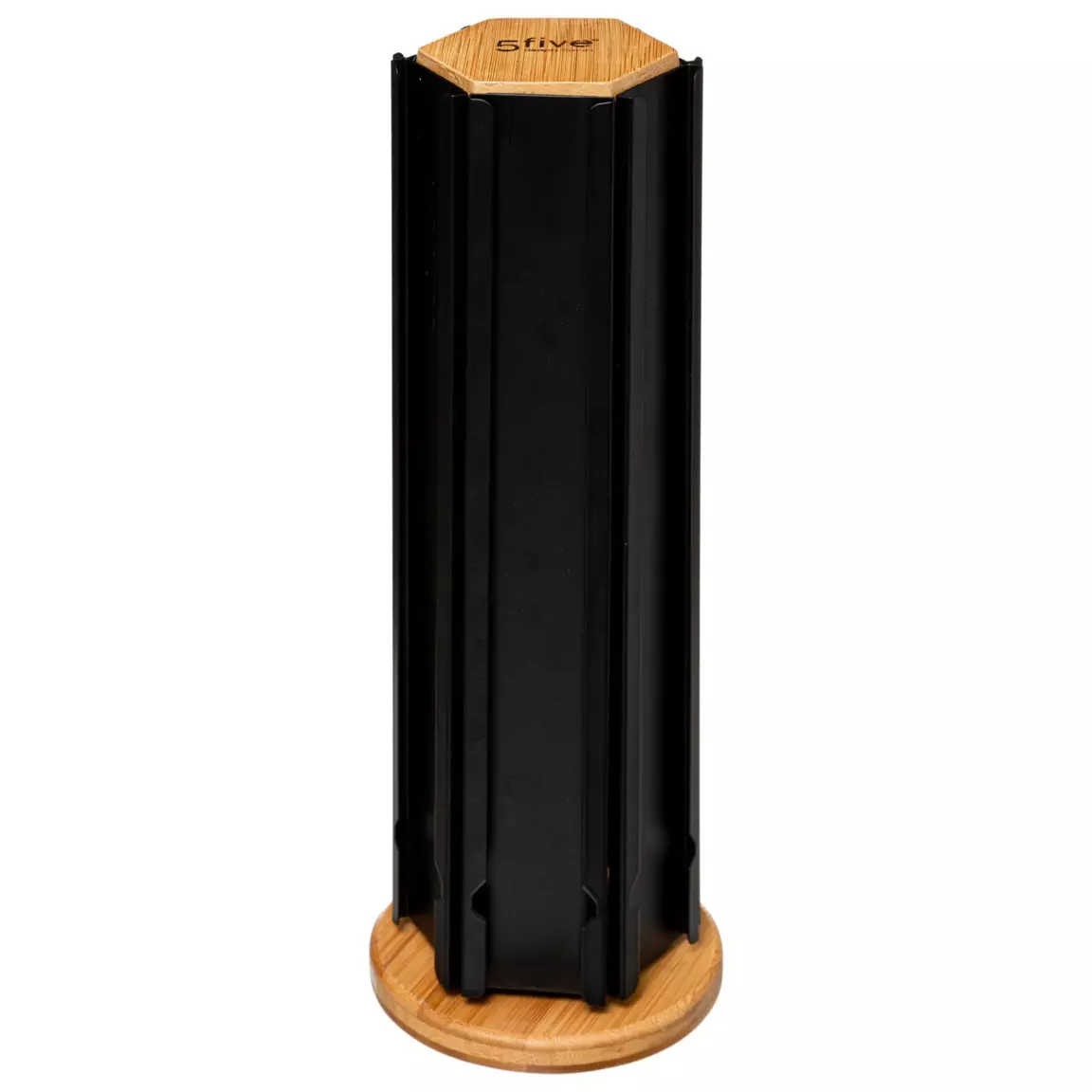 Porte capsules café (H35 cm) Nespresso Nera noir et naturel