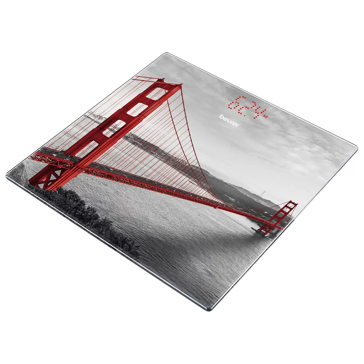 Glaswaage beurer GS 215 San Francisco Bunt