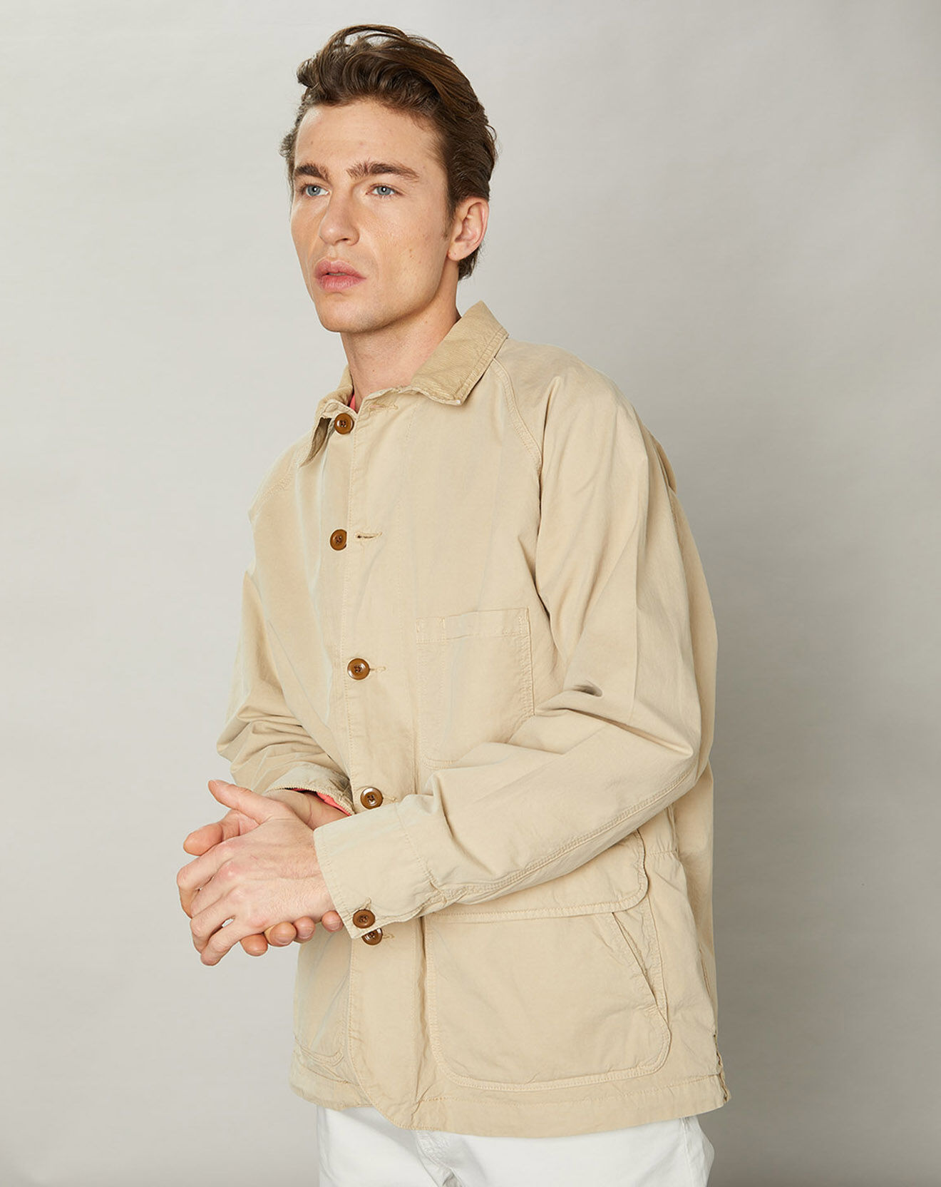Hartford Veste Barn khaki