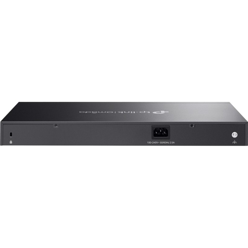 TP-Link Omada SG2428LP commutateur réseau Géré L2/L2+ Gigabit Ethernet (10/100/1000) Connexion Ethernet, supportant l'alimentation via ce port (PoE) Gris