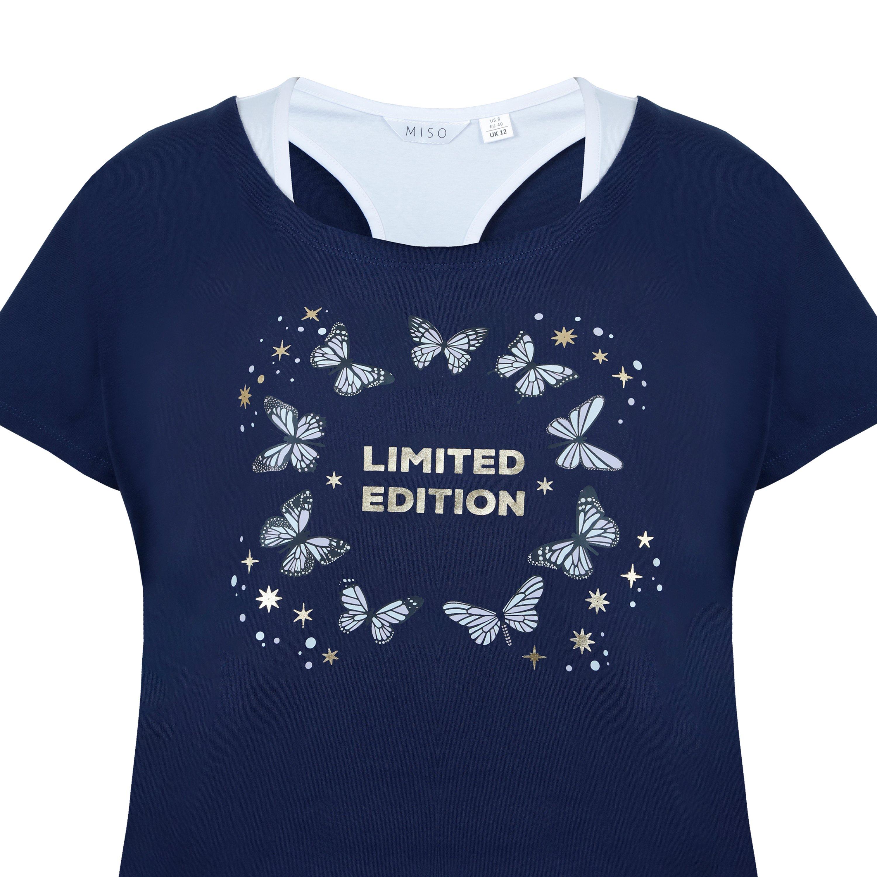 Miso Double Layer T Shirt Womens