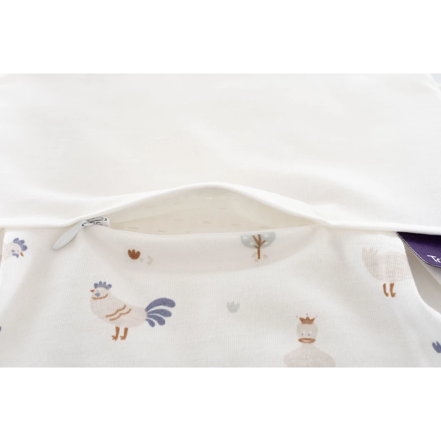 Träumeland Schlafsack Liebmich Kikeriki