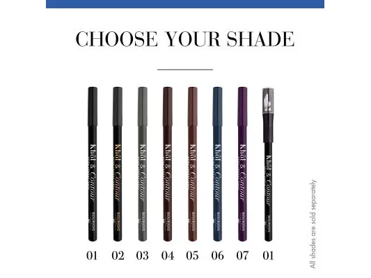 Khol & Contour Eye Pencil (Kos,W,1.2g,005 Choco-lacté)