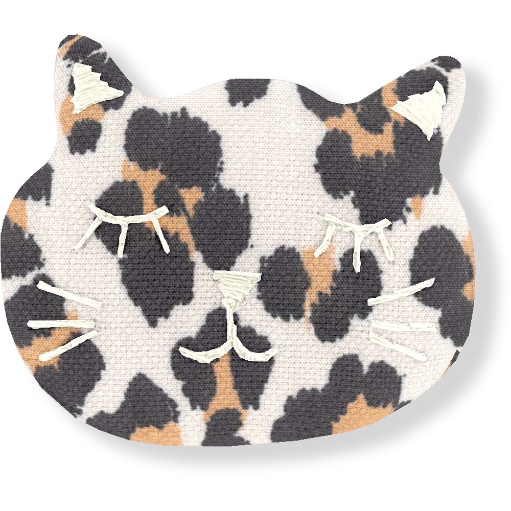 Barrette Miaou Leopard