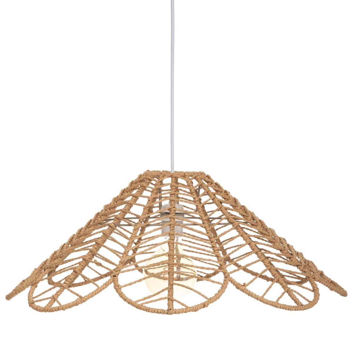 SUSPENSION CORDE FOLK NATUREL D.58CM