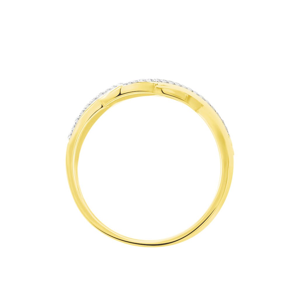 Bague Elyanne Or Jaune Diamant
