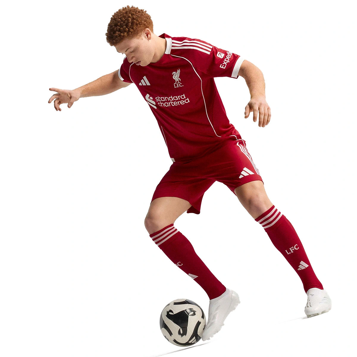 Camisola adidas Liverpool FC Primeiro Equipamento Authentic 2025-2026