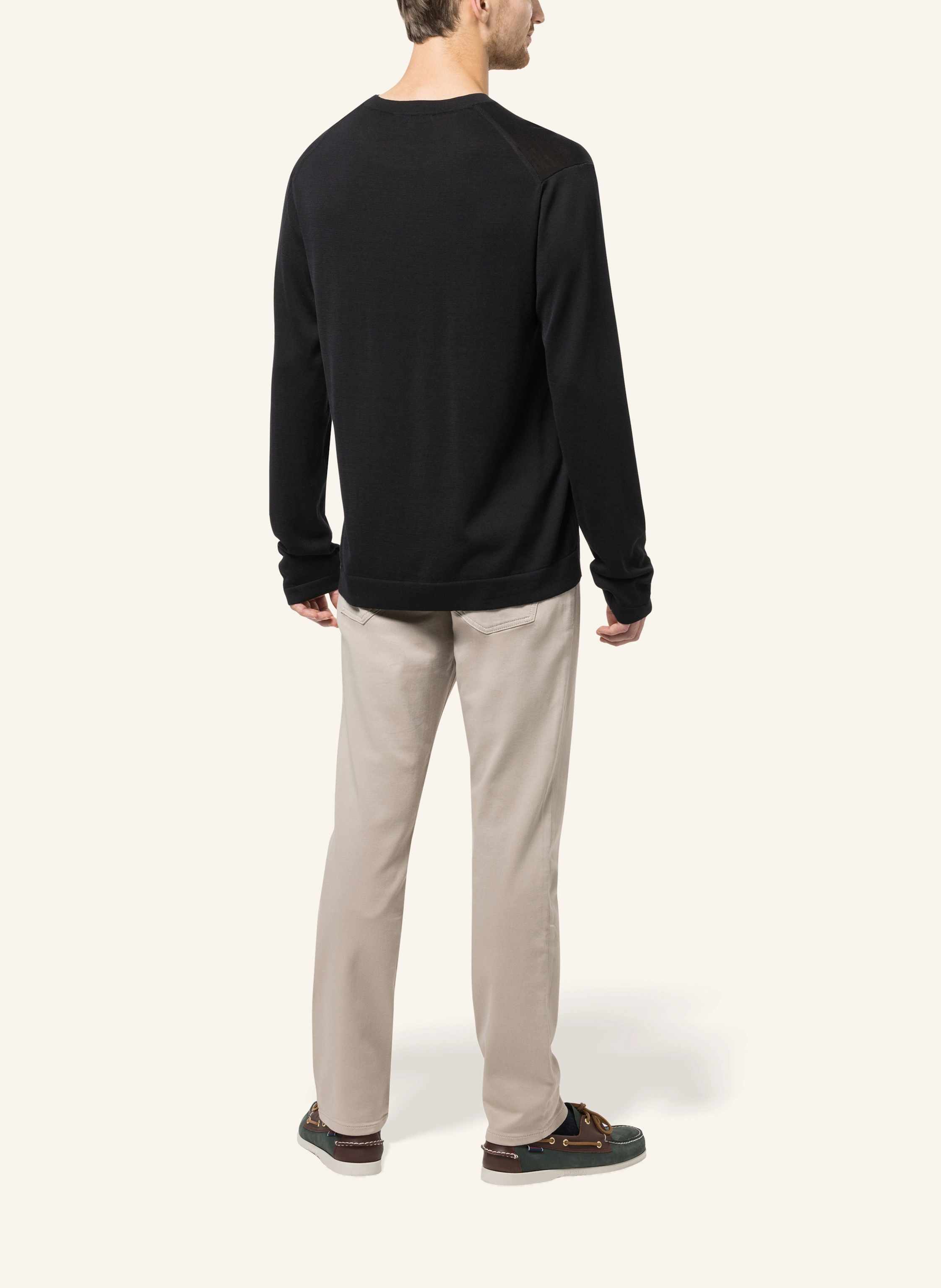 TRUSTED HANDWORK Round Neck 1/1-Sleeve Pullover