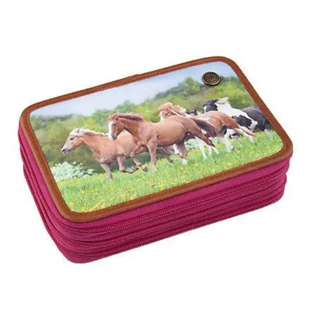 Depesche Horses Dreams 3fach Federtasche, sortiert