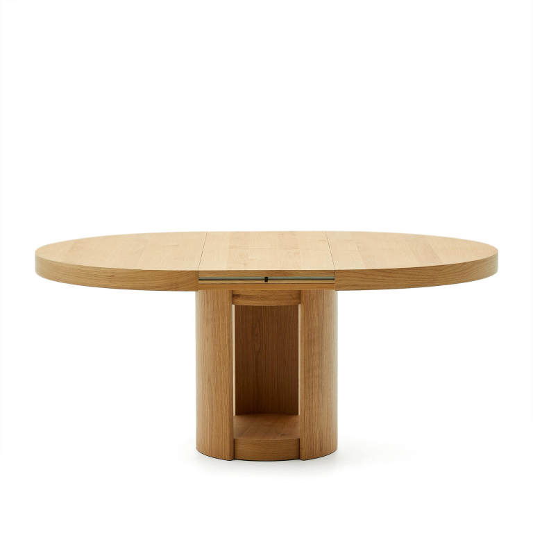 Kave Home Artis uitschuifbare tafel 150/200x80 eiken