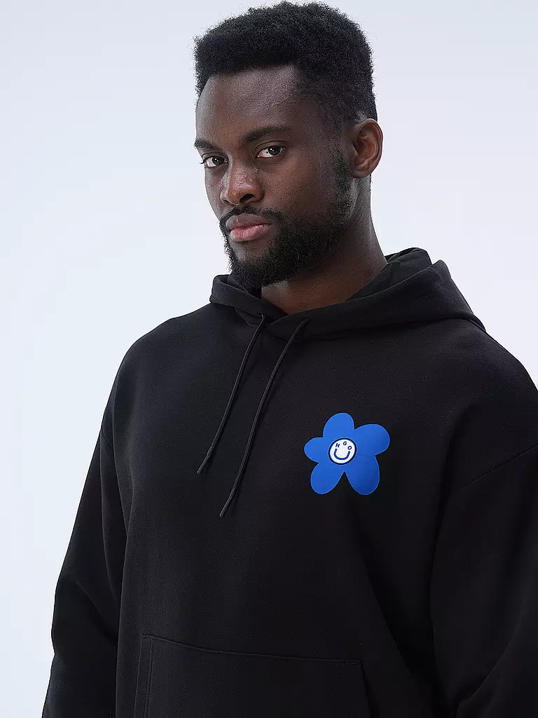 HUGO Kapuzensweater - Hoodie schwarz