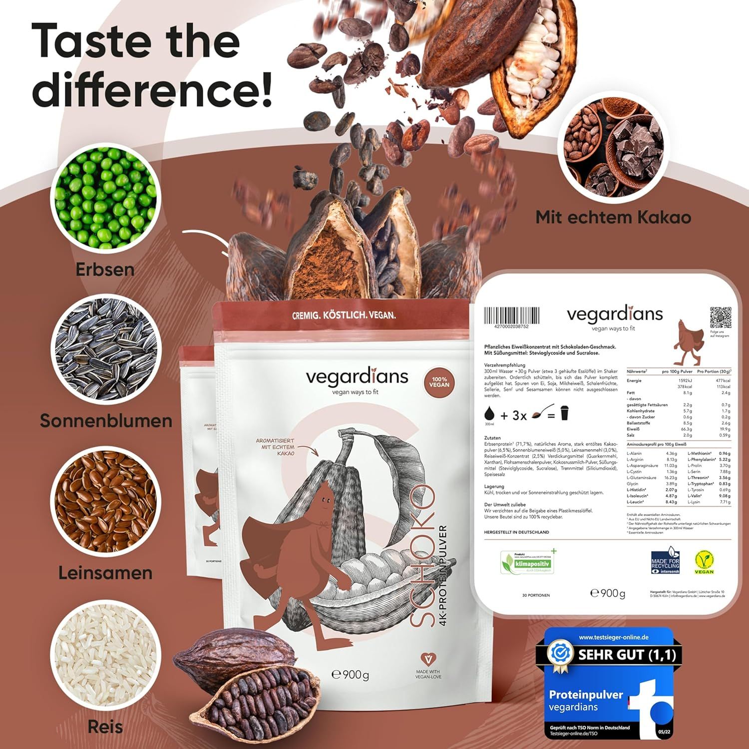vegardians All-In-Vegan Schokolade