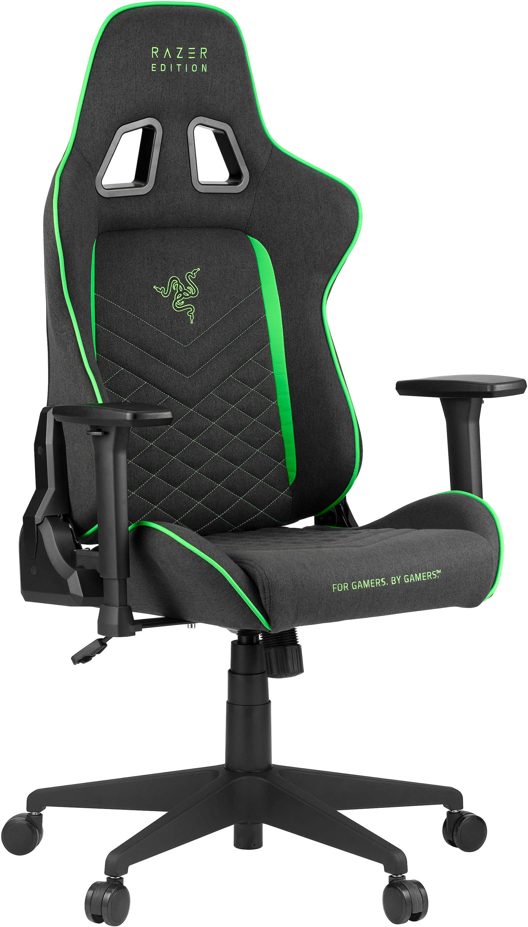 RAZER Gaming-Stuhl »by ZEN TAROK PRO X« () 3D Armlehnen, Metallrahmen, ergonomisch, 130 kg Tragkraft, 60mm Rollen