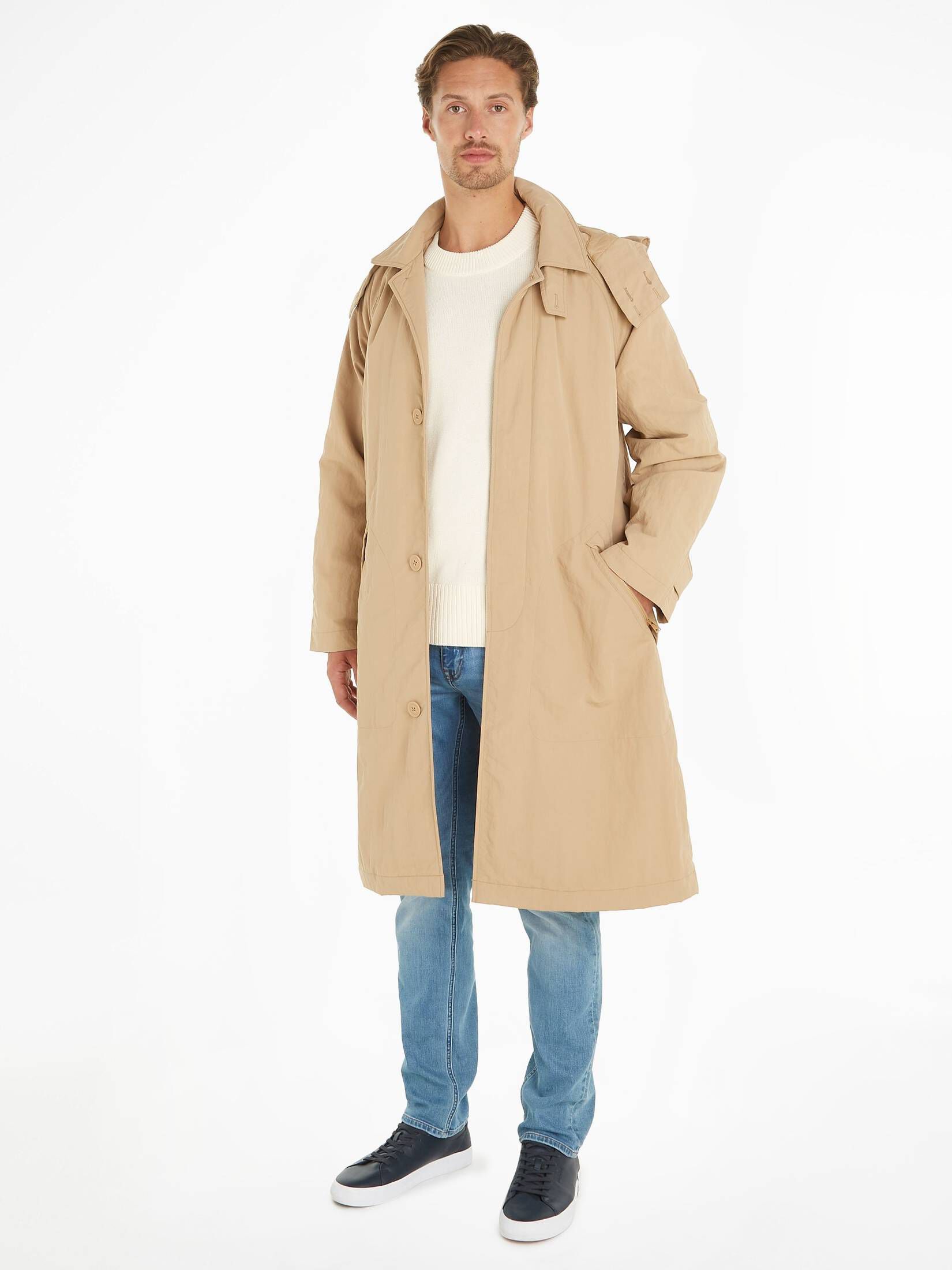 Tommy Hilfiger| Herren Mantel TECH CARCOAT