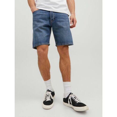 Jack & Jones - 12223609 CHRISH SHORT-BLUE DENIM Azul