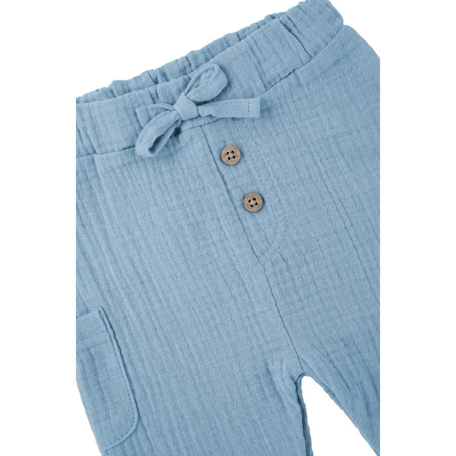 kindsgard Musselin Hose himma blau