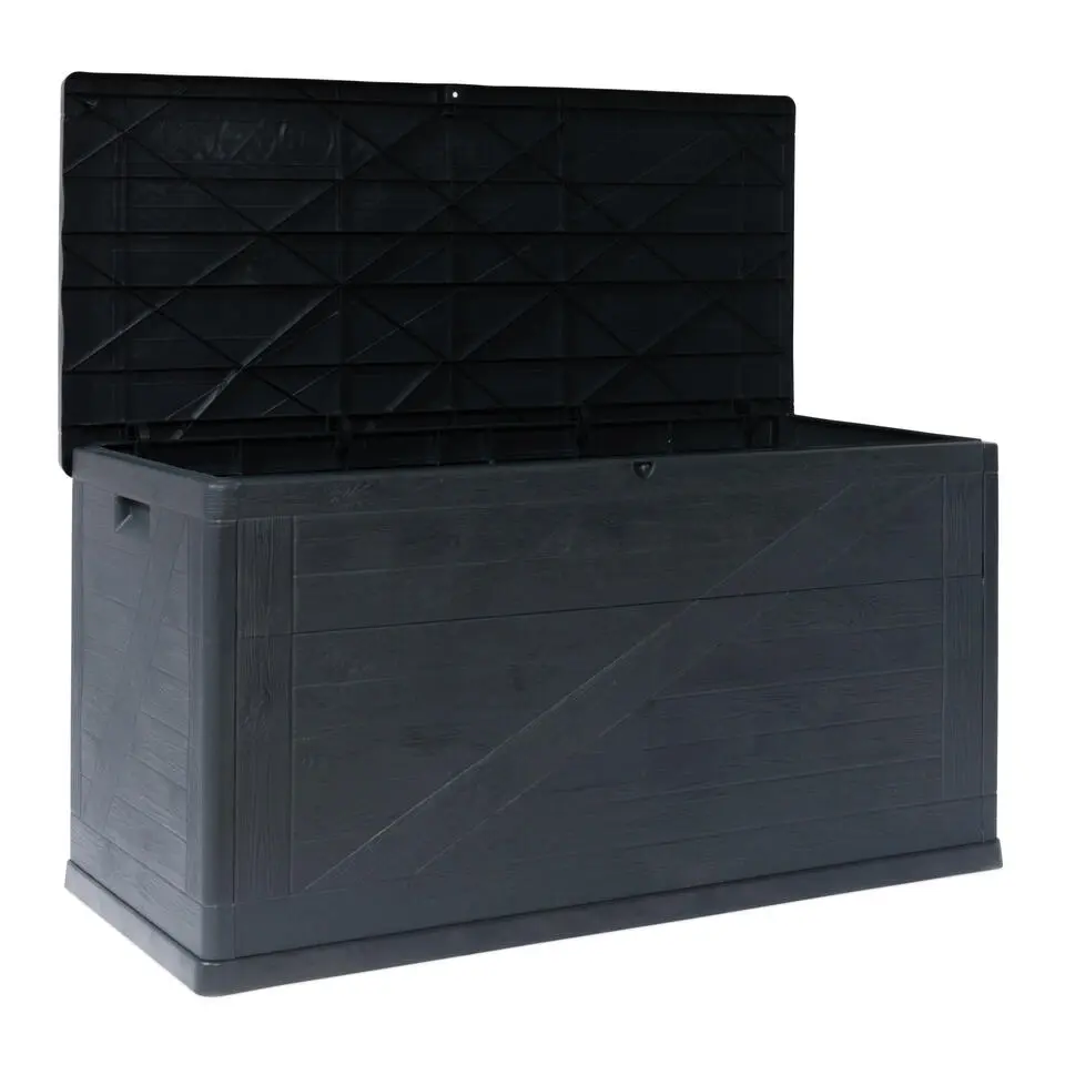 Toomax Wood opbergbox - 420L - Antraciet