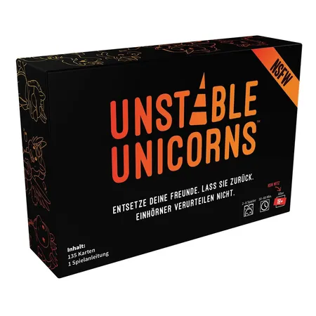 Asmodee Unstable Games Unstable Unicorns NSFW
