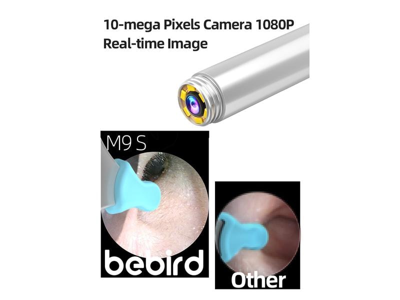 Bebird Ohrenreiniger M9 S Blau Ohrenschmalzentferner mit Kamera
