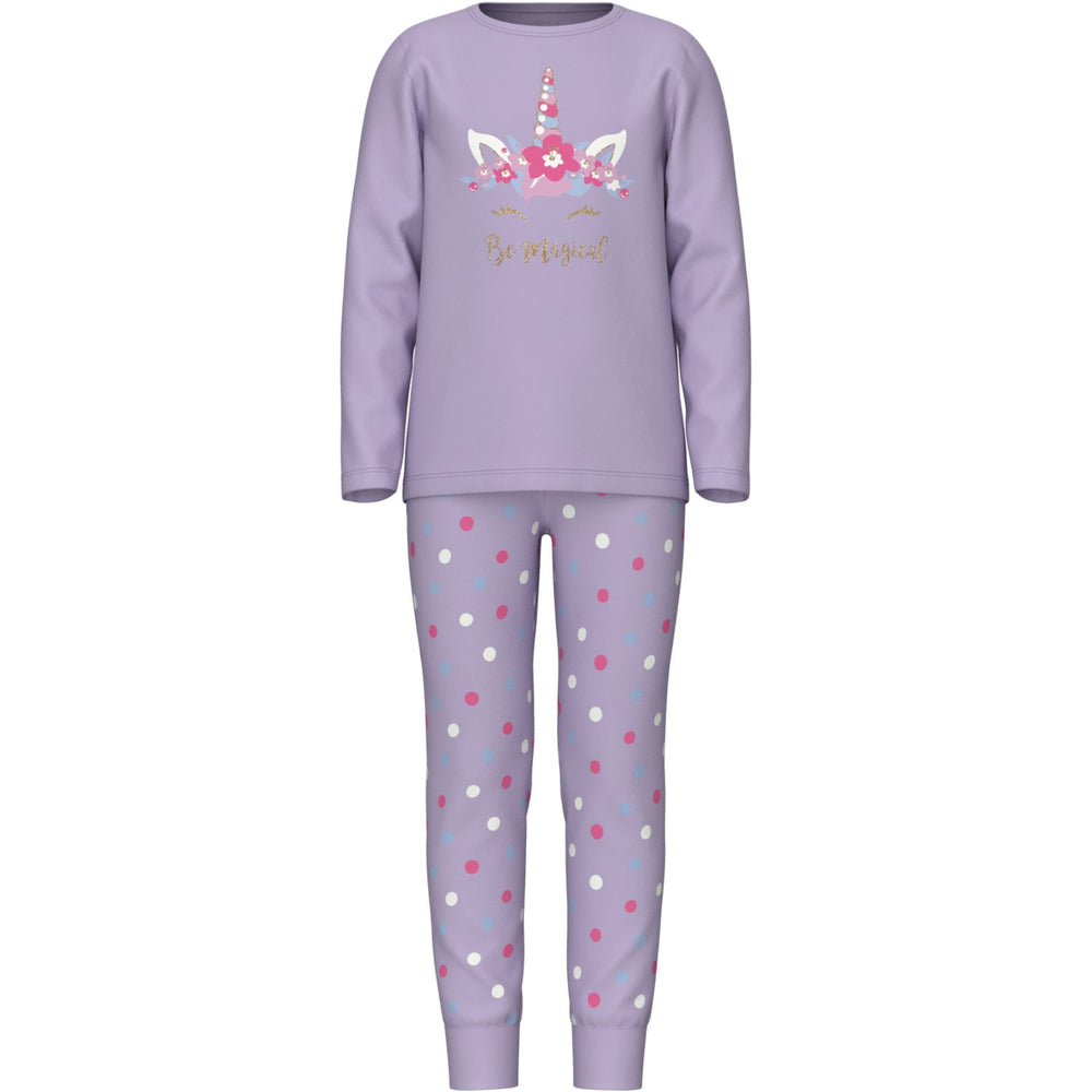 Køb Name It Pastel Lilac Pyjamas Pastel Lilac Magical Noos
