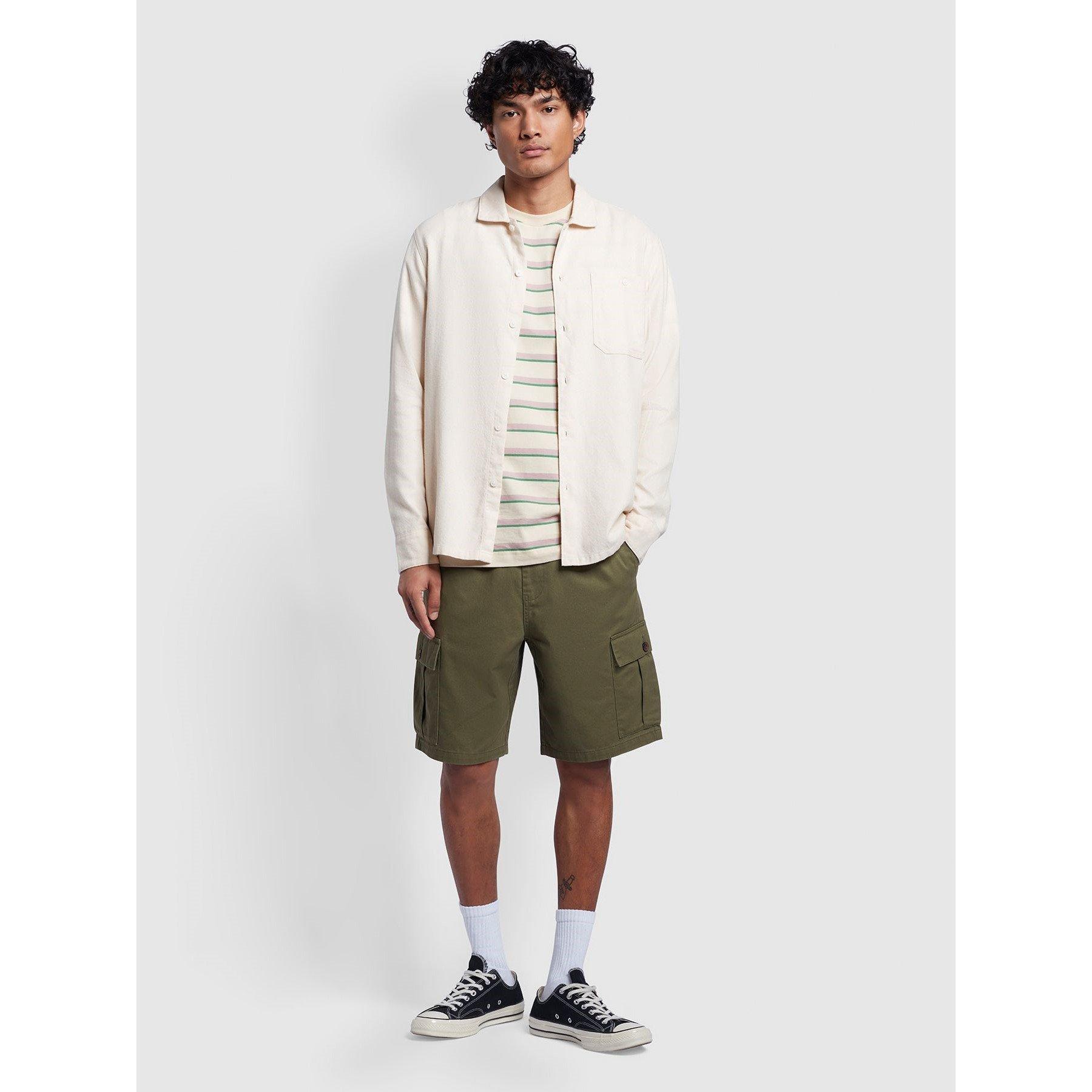 Farah Campbell Long Sleeve Shirt Collar