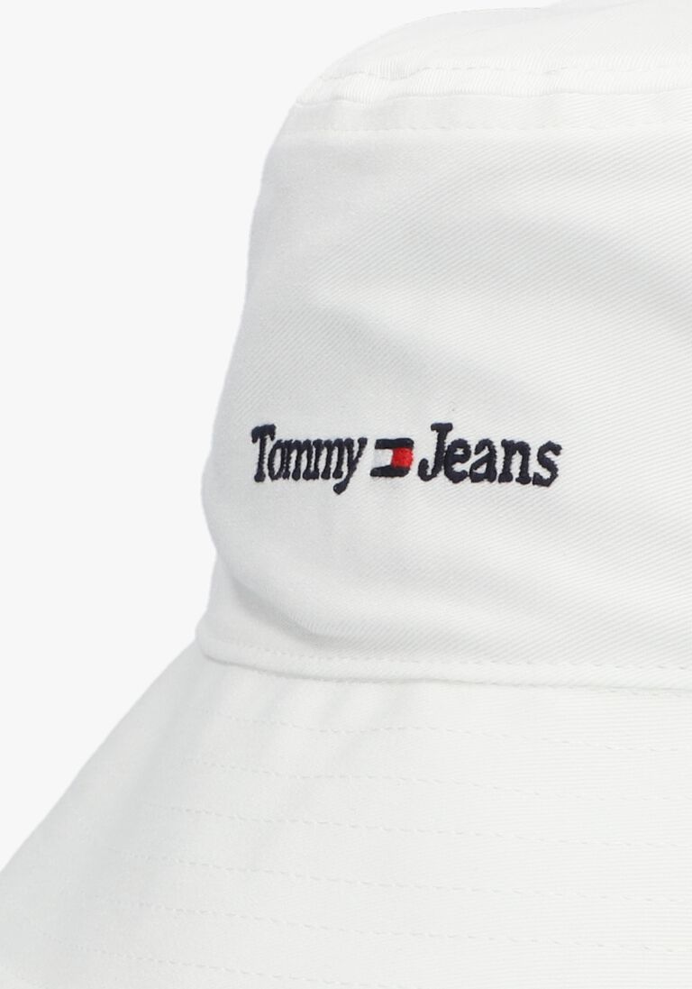 TOMMY HILFIGER witte tommy hilfiger hoed tjm sport bucket hat